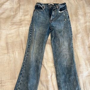 Abercrombie 90s High Rise straight Leg Jeans Size 27